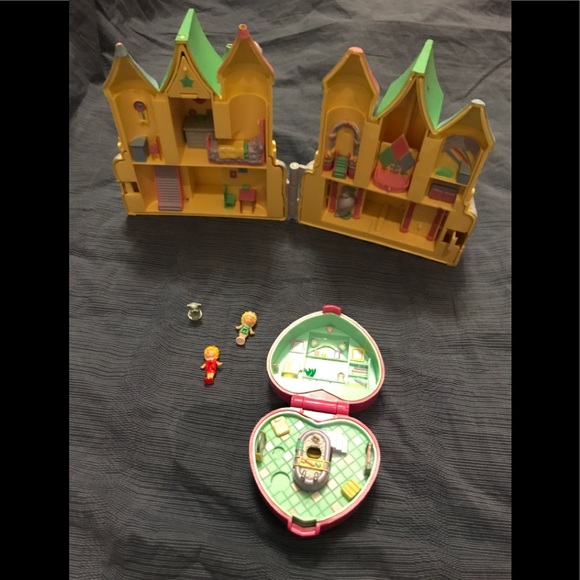 polly pocket heart castle